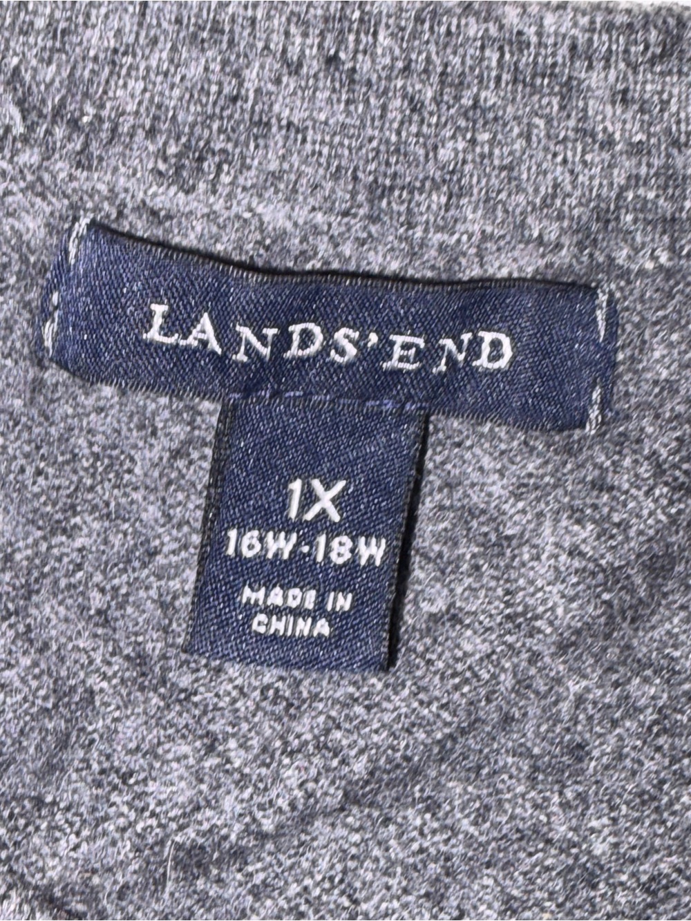 Cashmere Lands' End Sweater - 1X Like New